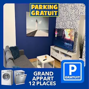 Appartement 24 Chic & Cosy Grand 88m2 Parking Gratuit Hypercentre Netflix